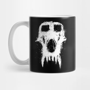 Baboon Skull Graffiti Mug